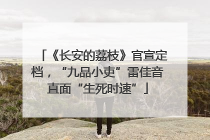 《长安的荔枝》官宣定档，“九品小吏”雷佳音直面“生死时速”