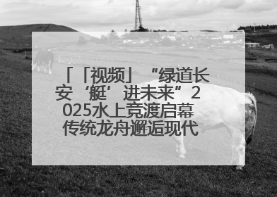 「视频」“绿道长安‘艇’进未来”2025水上竞渡启幕 传统龙舟邂逅现代赛艇演绎文旅新篇