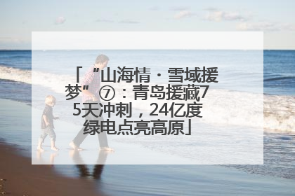 “山海情・雪域援梦”⑦：青岛援藏75天冲刺，24亿度绿电点亮高原