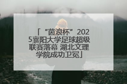 “茵浪杯”2025襄阳大学足球超级联赛落幕 湖北文理学院成功卫冕