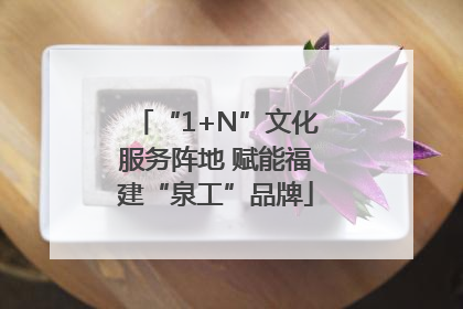 “1+N”文化服务阵地 赋能福建“泉工”品牌