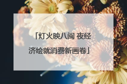 灯火映八闽 夜经济绘就消费新画卷
