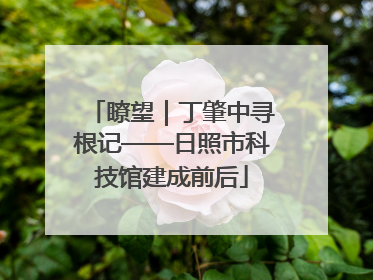 瞭望｜丁肇中寻根记——日照市科技馆建成前后