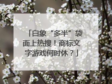 白象“多半”袋面上热搜！商标文字游戏何时休？