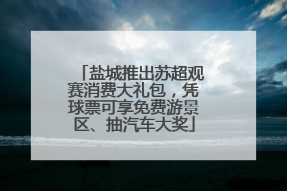 盐城推出苏超观赛消费大礼包，凭球票可享免费游景区、抽汽车大奖