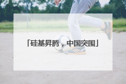 硅基昇腾，中国突围