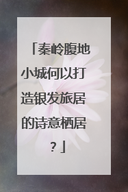秦岭腹地小城何以打造银发旅居的诗意栖居？