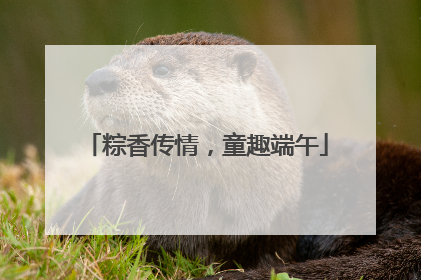 粽香传情，童趣端午