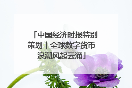 中国经济时报特别策划丨全球数字货币浪潮风起云涌