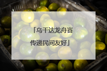乌干达龙舟赛传递民间友好