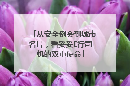 从安全例会到城市名片，看妥妥E行司机的双重使命