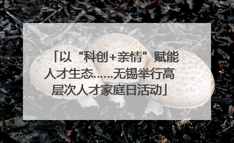 以“科创+亲情”赋能人才生态……无锡举行高层次人才家庭日活动