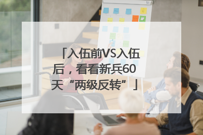 入伍前VS入伍后，看看新兵60天“两级反转”