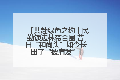 共赴绿色之约丨民勤锁边林带合围 昔日“和尚头”如今长出了“披肩发”