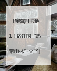 宝藏打卡地+1！宿迁的“热带雨林”火了