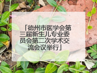 德州市医学会第三届新生儿专业委员会第二次学术交流会议举行