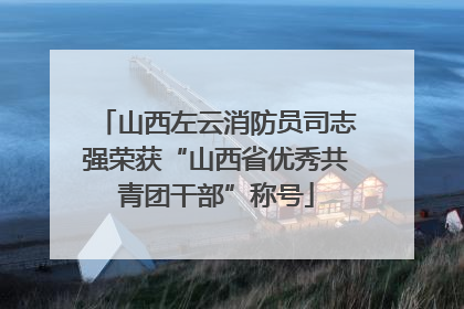 山西左云消防员司志强荣获“山西省优秀共青团干部”称号