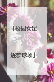 校园女足 逐梦球场