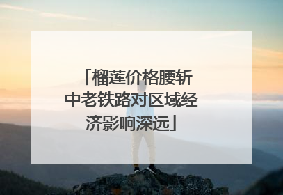 榴莲价格腰斩 中老铁路对区域经济影响深远