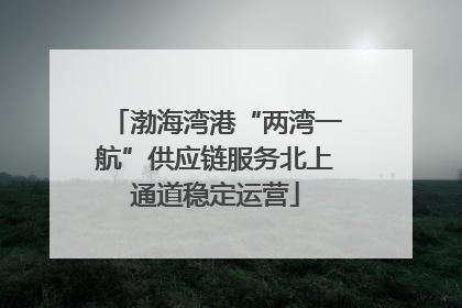 渤海湾港“两湾一航”供应链服务北上通道稳定运营