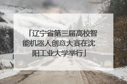 辽宁省第三届高校智能机器人创意大赛在沈阳工业大学举行