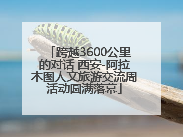 跨越3600公里的对话 西安-阿拉木图人文旅游交流周活动圆满落幕