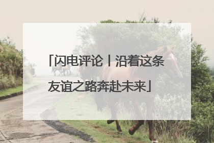 闪电评论丨沿着这条友谊之路奔赴未来