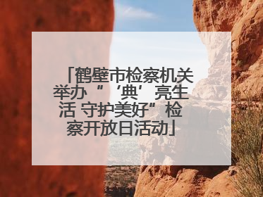 鹤壁市检察机关举办“‘典’亮生活 守护美好”检察开放日活动