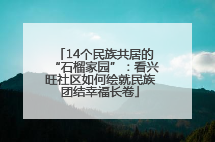 14个民族共居的“石榴家园”：看兴旺社区如何绘就民族团结幸福长卷