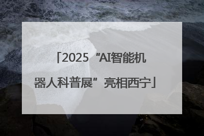 2025“AI智能机器人科普展”亮相西宁