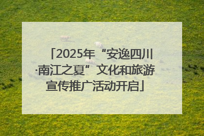 2025年“安逸四川·南江之夏”文化和旅游宣传推广活动开启